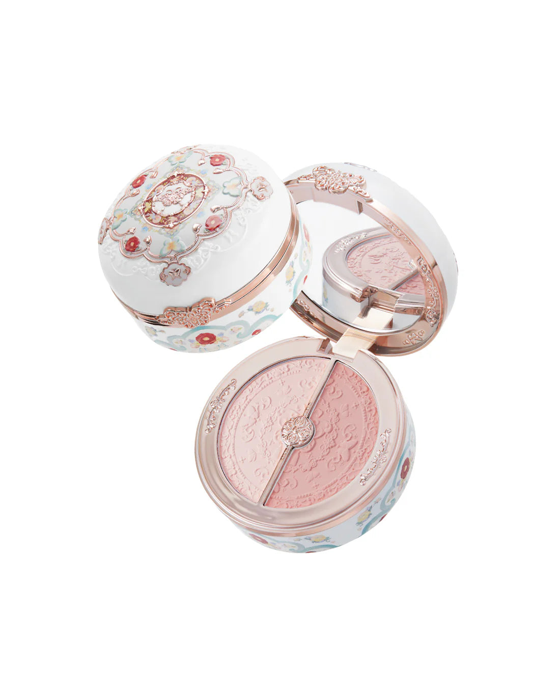 Butterfly Cloud Collar Rouge Box Highlighting & Blush Duo Powder – Flower Knows