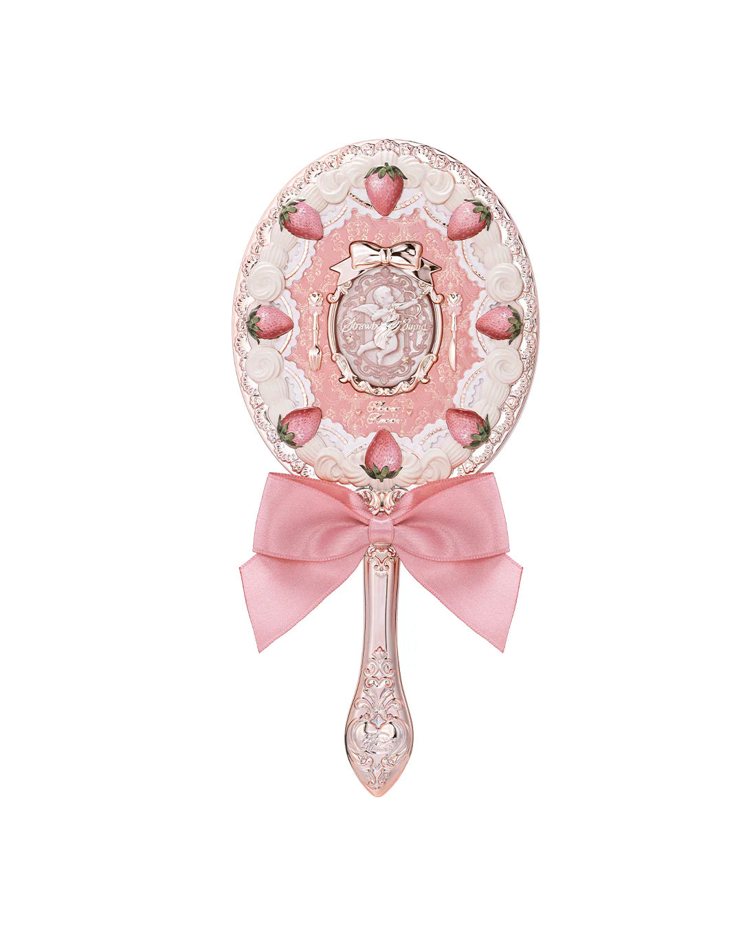 Strawberry Cupid Hand Mirror – Flower Knows