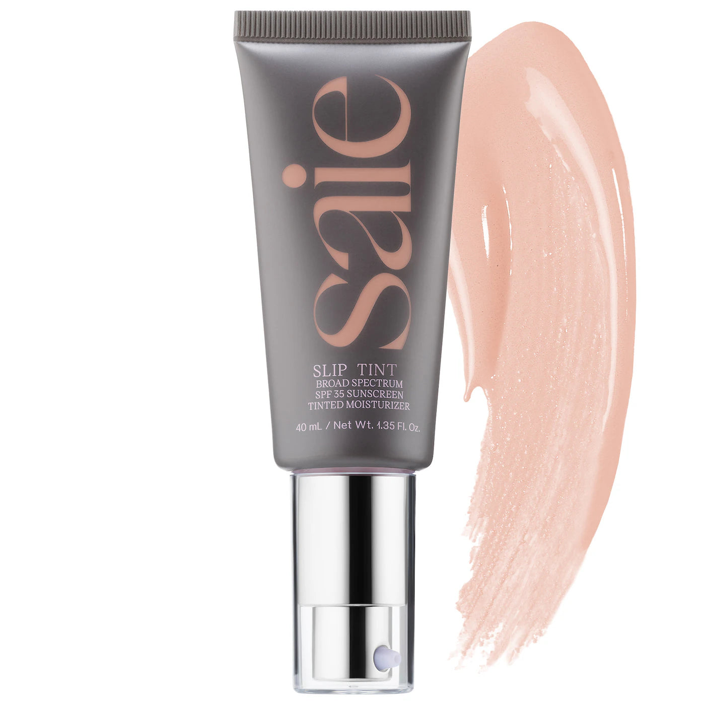 Slip Tint – Lightweight Tinted Moisturizer with Mineral Zinc SPF 35 and Hyaluronic Acid – Saie