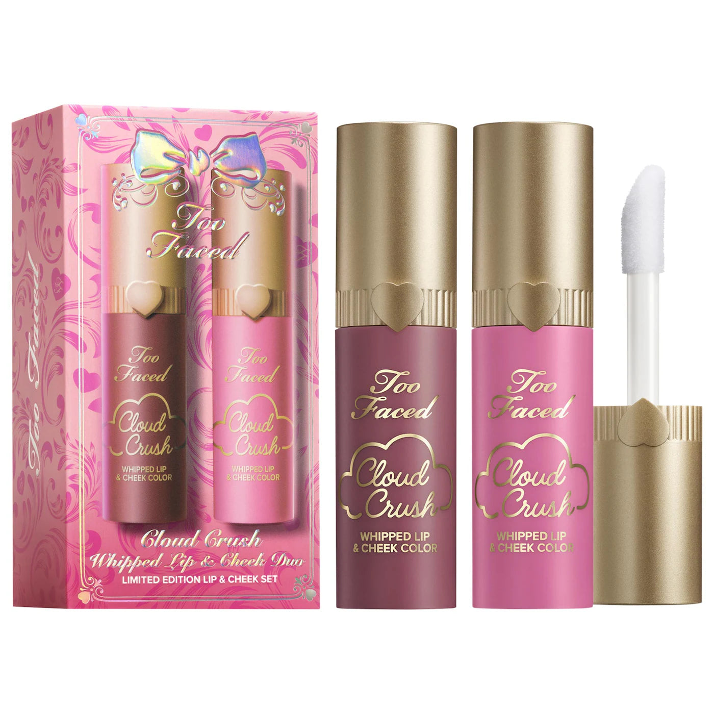 Too Faced Cloud Crush Whipped Lip & Cheek Duo Makeup Gift Set – TOO FACED