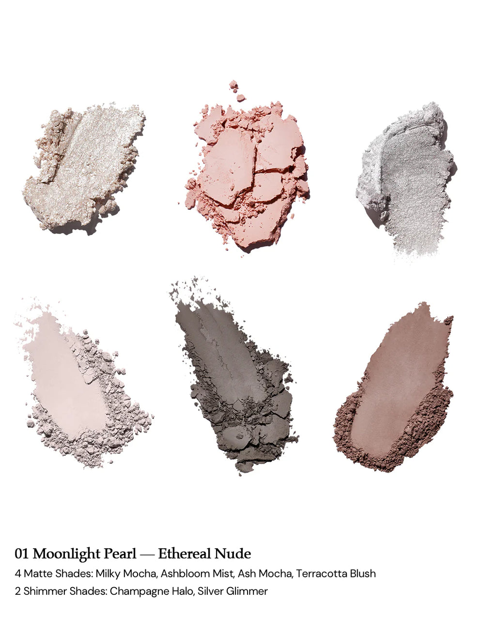 Shell's Jewel 6-Color Makeup Palette - Flower Knows