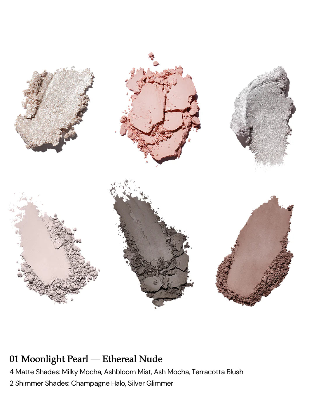 Shell's Jewel 6-Color Makeup Palette - Flower Knows