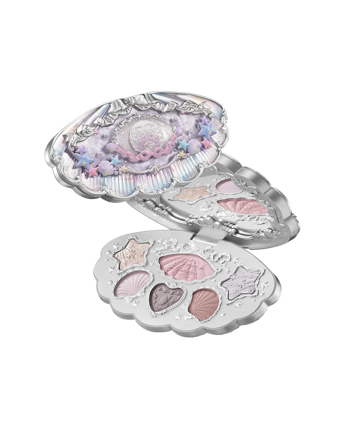 Shell's Jewel 6-Color Makeup Palette - Flower Knows