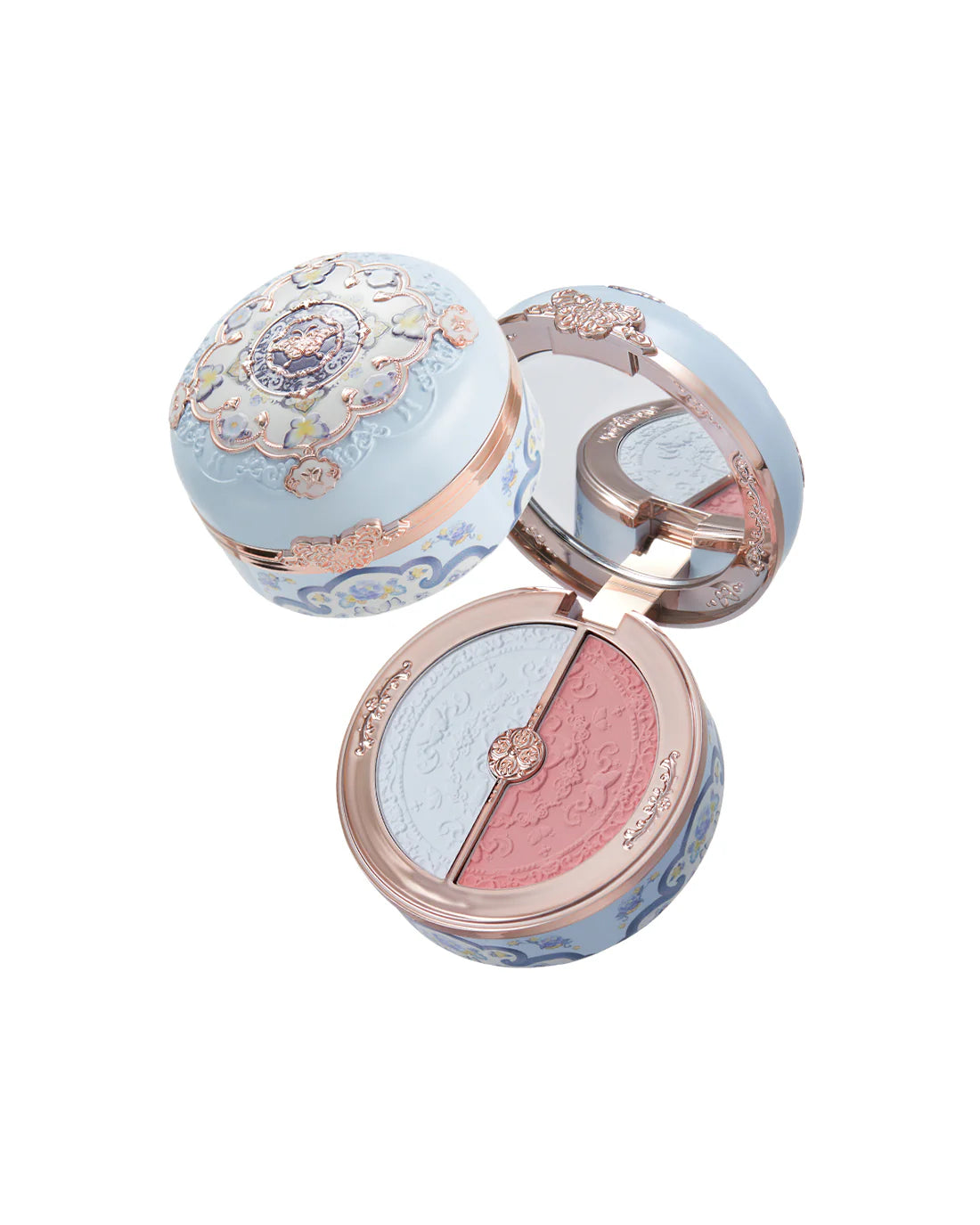 Butterfly Cloud Collar Rouge Box Highlighting &amp; Blush Duo Powder – Flower Knows