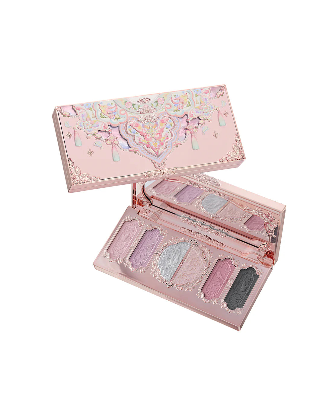 Butterfly Cloud Collar Embossed Six-Color Makeup Palette – Flower Knows