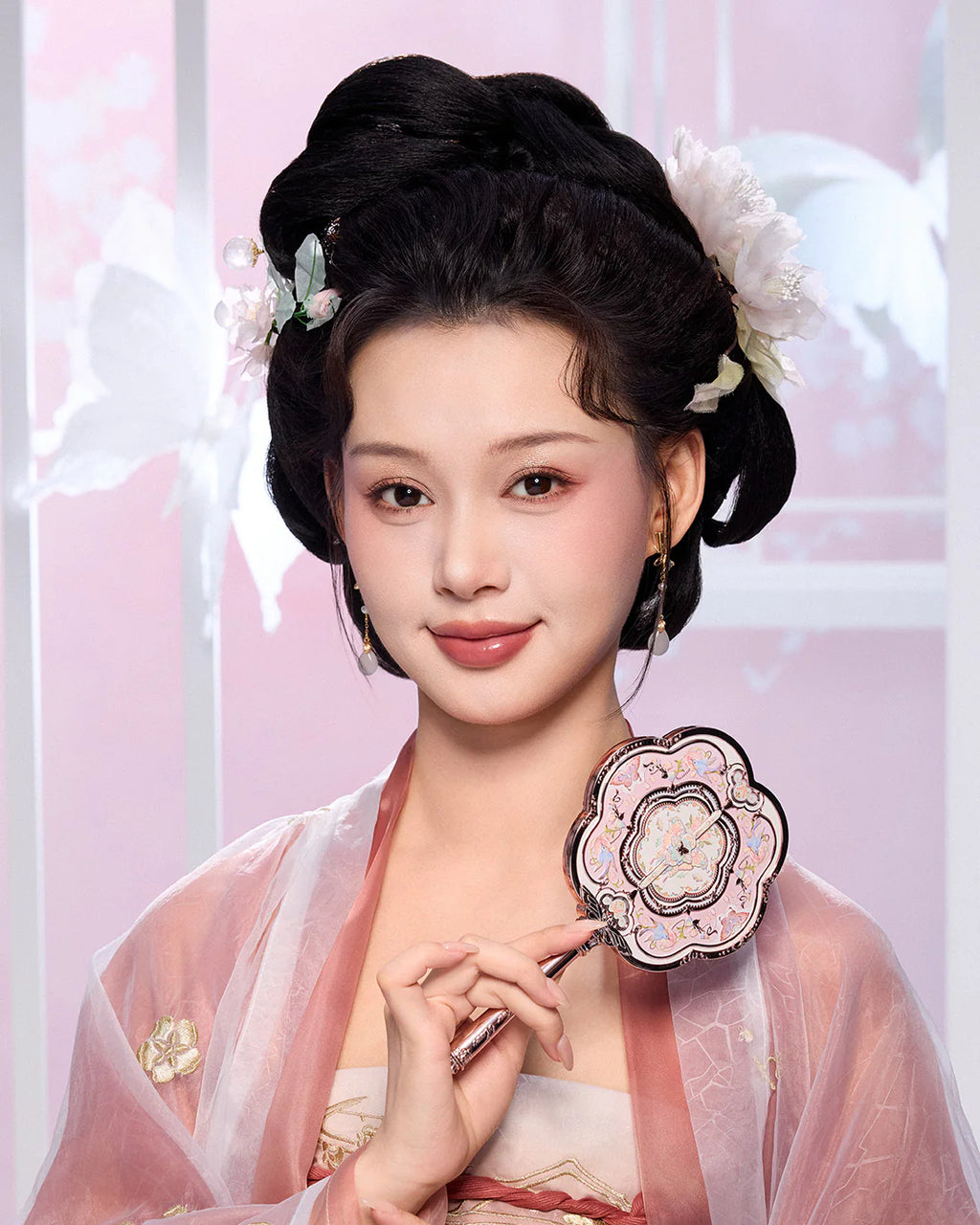 Butterfly Cloud Collar Hand Mirror – Flower Knows