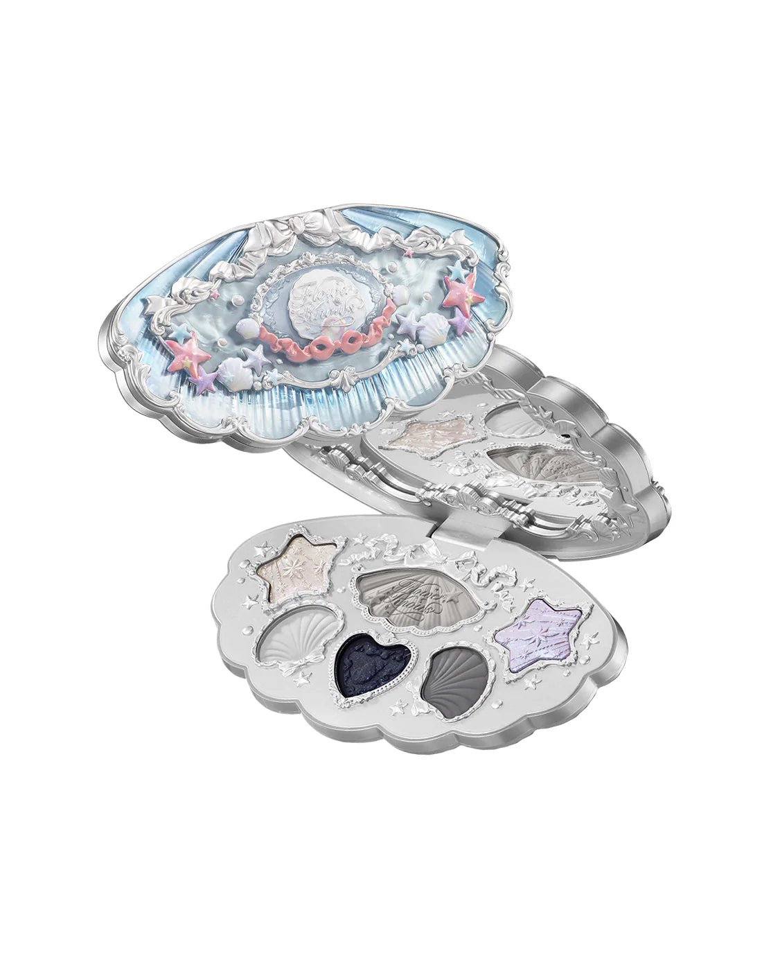 Shell's Jewel 6-Color Makeup Palette - Flower Knows