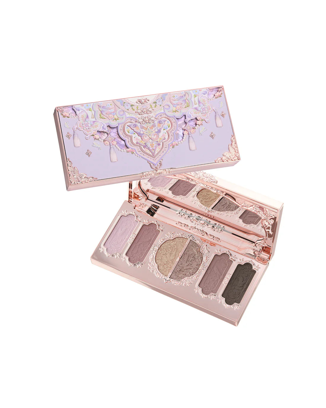 Butterfly Cloud Collar Embossed Six-Color Makeup Palette – Flower Knows