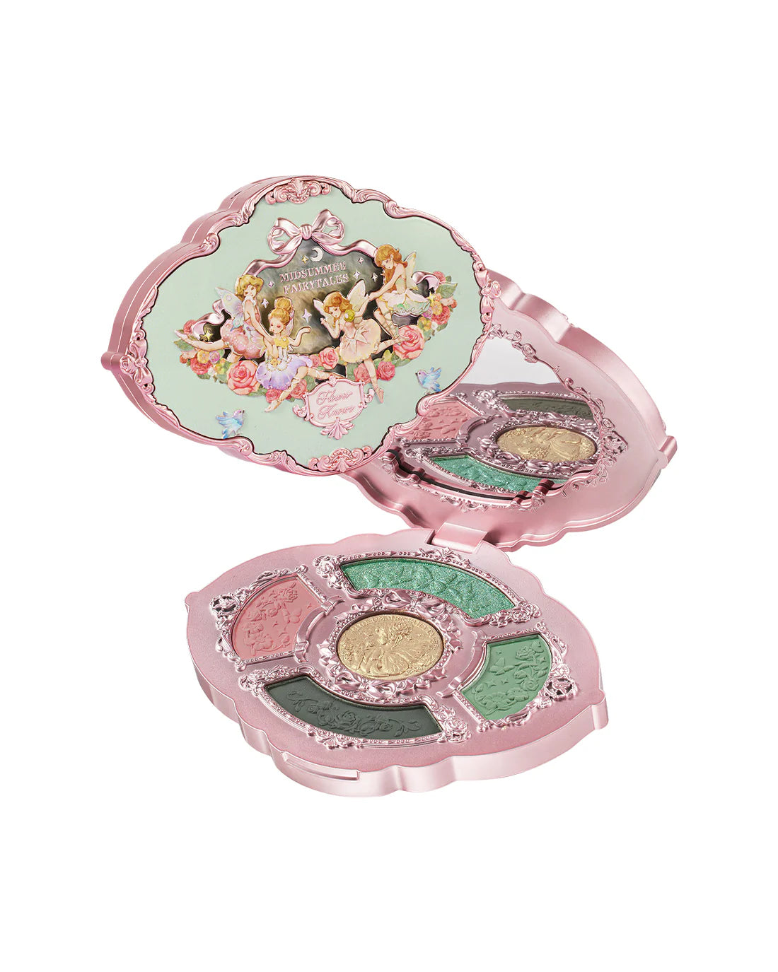 Midsummer Fairytales Embossed Five-Color Makeup Palette – Flower Knows