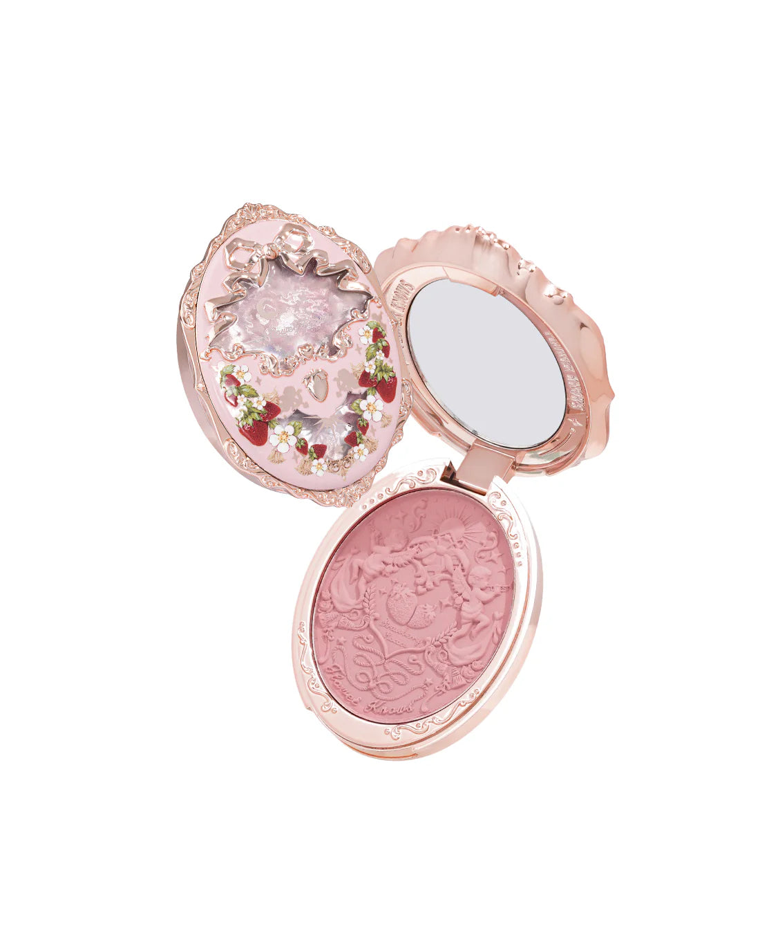 Strawberry Rococo Embossed Blush – Flower Knows