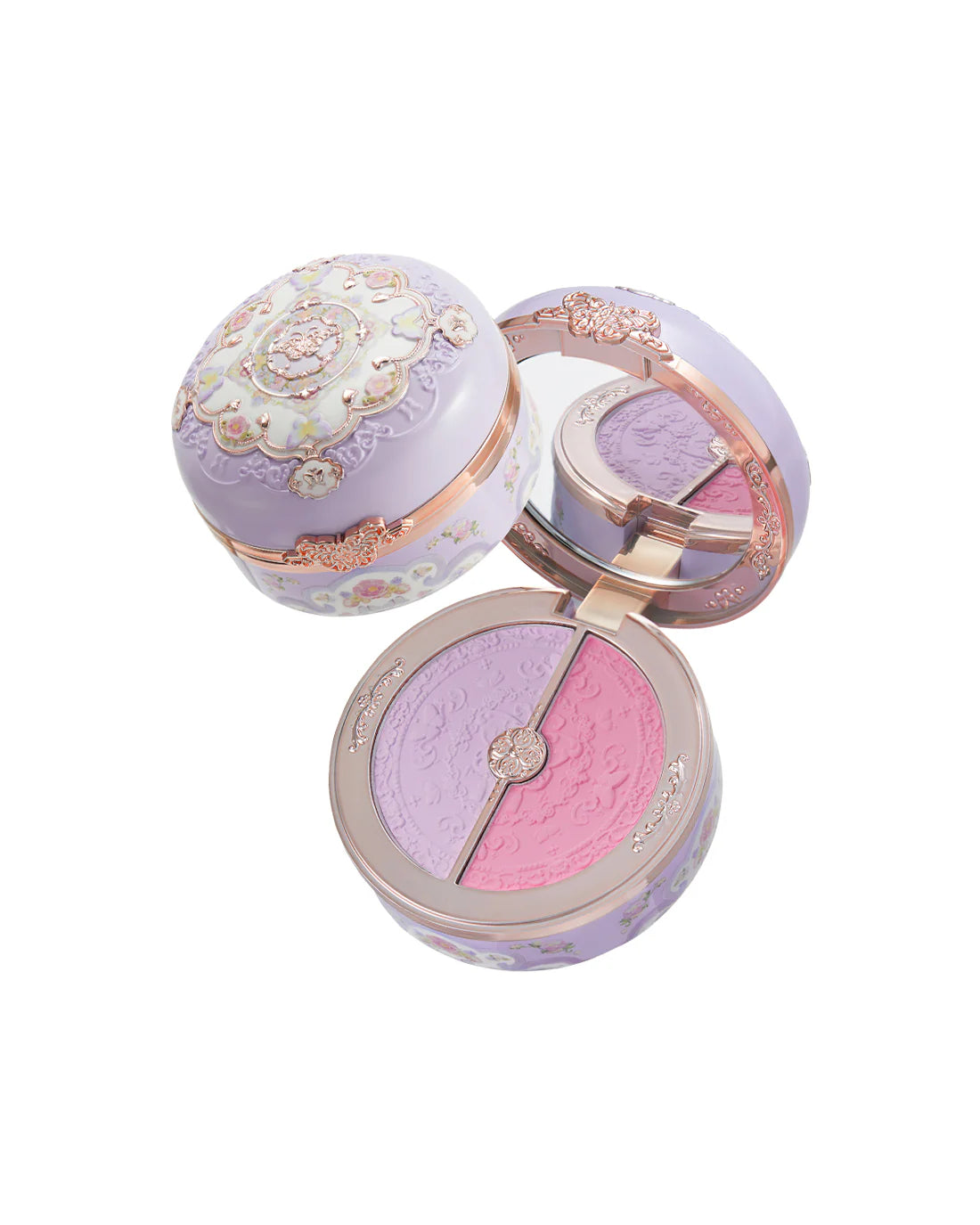 Butterfly Cloud Collar Rouge Box Highlighting &amp; Blush Duo Powder – Flower Knows