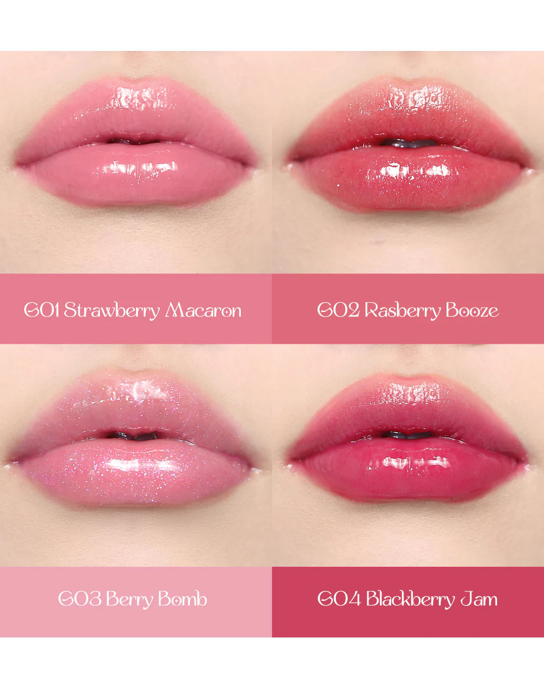 Violet Strawberry Rococo Glowy Lip Gloss – Flower Knows