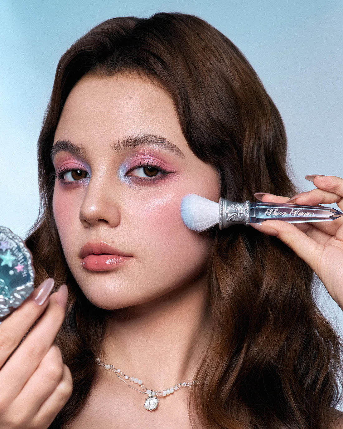 Shell's Jewel Angled Blush Brush – Flower Knows
