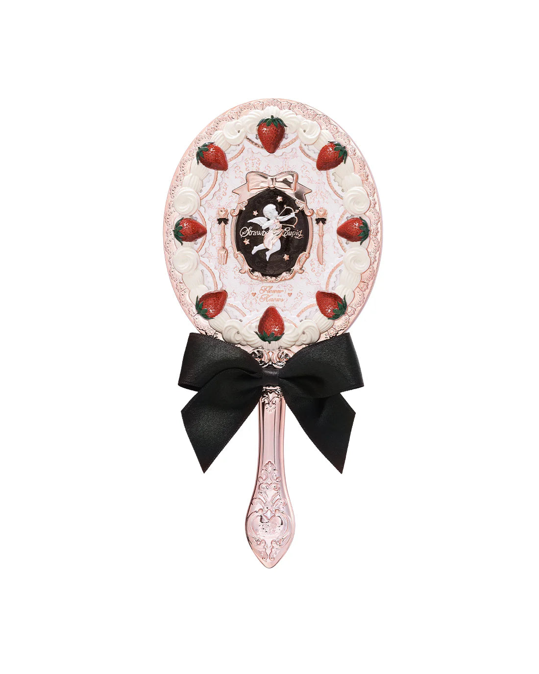 Strawberry Cupid Hand Mirror – Flower Knows