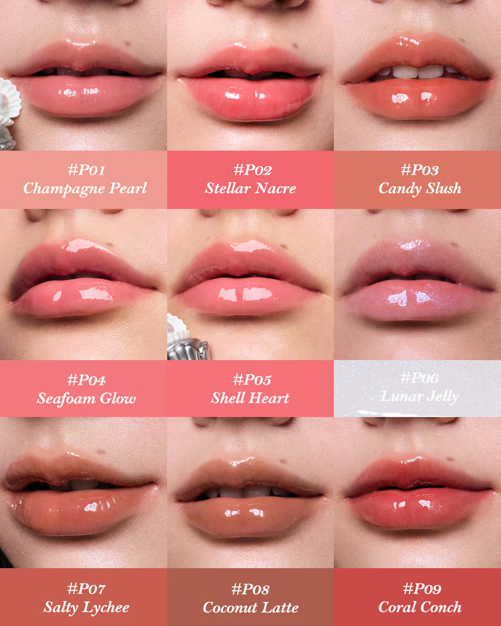 Shell's Jewel Nourishing Lip Glaze – Flower Knows