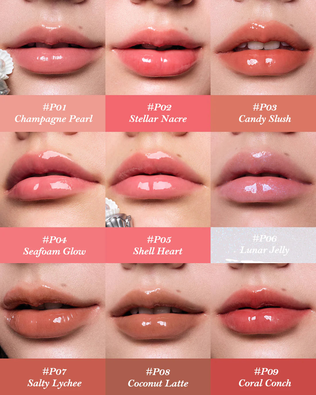 Shell's Jewel Nourishing Lip Glaze – Flower Knows