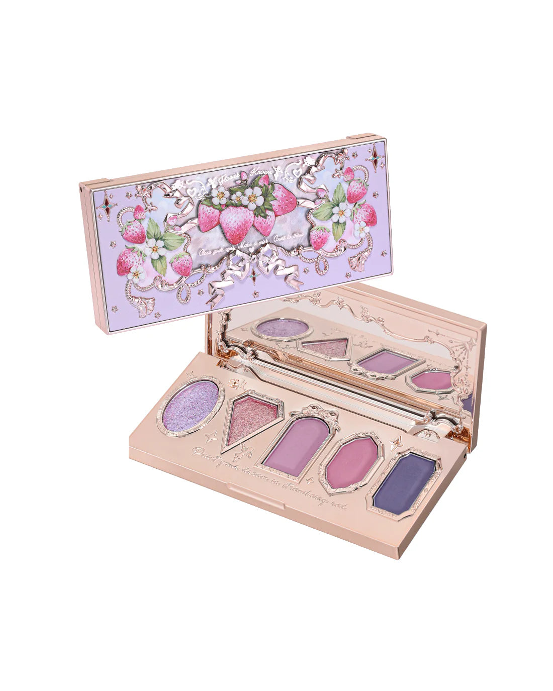 Violet Strawberry Rococo Eyeshadow Palette – Flower Knows