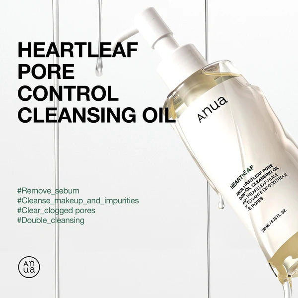 Heartleaf Pore Control Cleansing Oil - Anua
