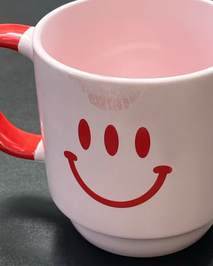 Three Eyed Smiley Mug - Glossier