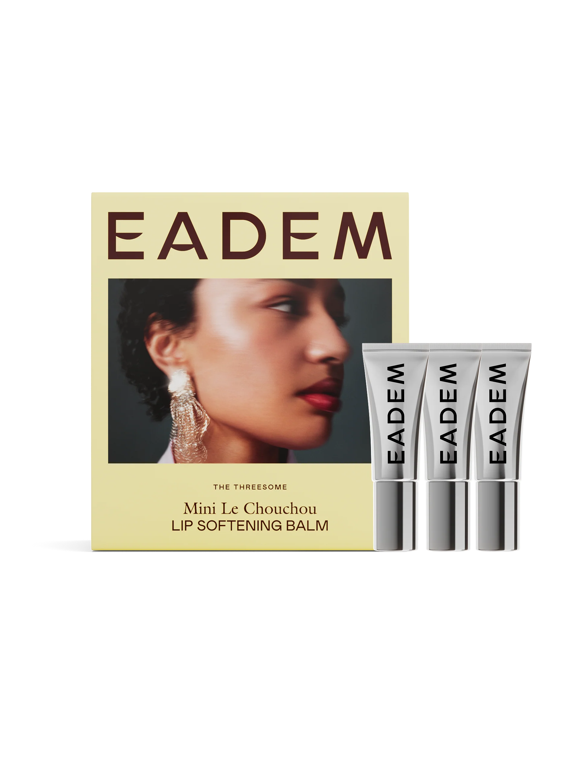The Threesome three mini le chouchou lip softening balms - EADEM