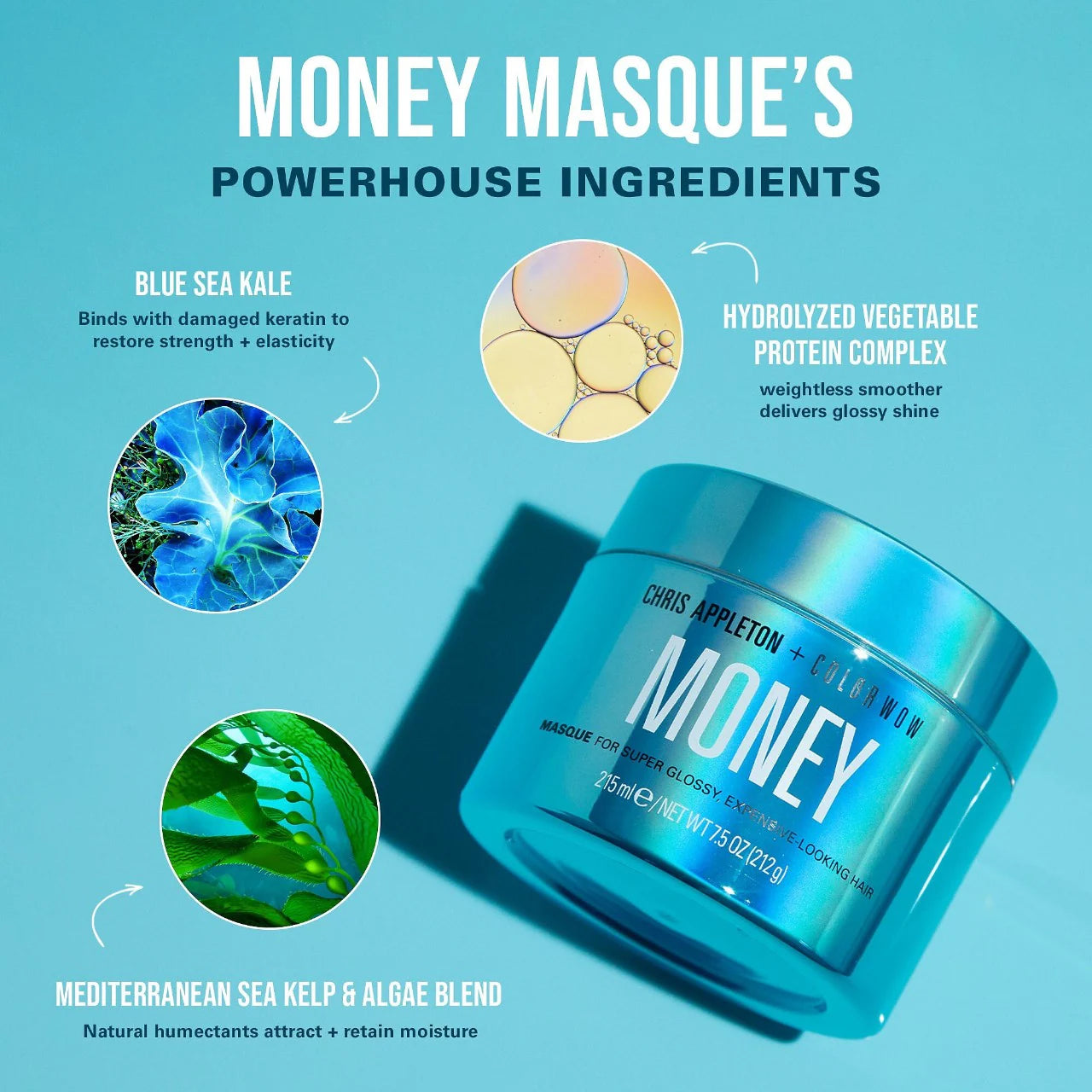 Money Mask Deep Hydrating & Strengthening Hair Treatment - Color Wow