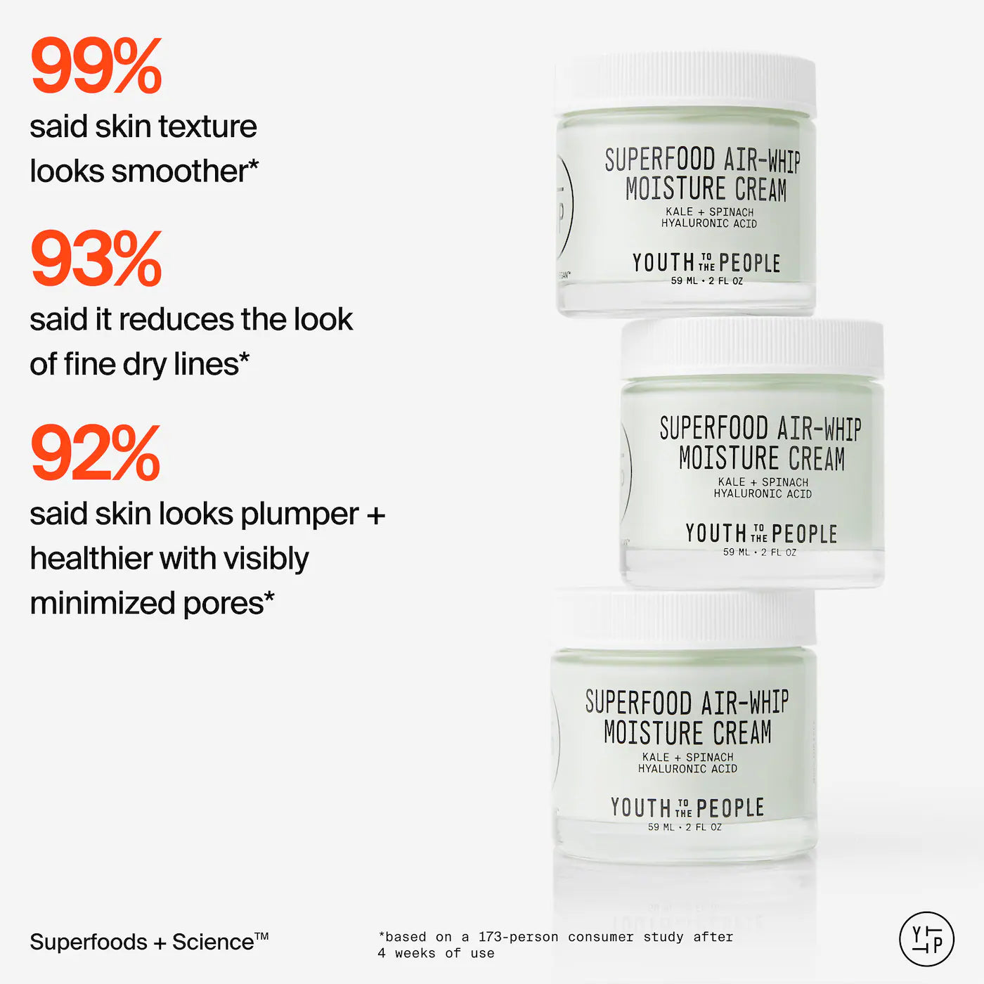 Superfood Air‑Whip Lightweight Face Moisturizer with Hyaluronic Acid – Youth To The People