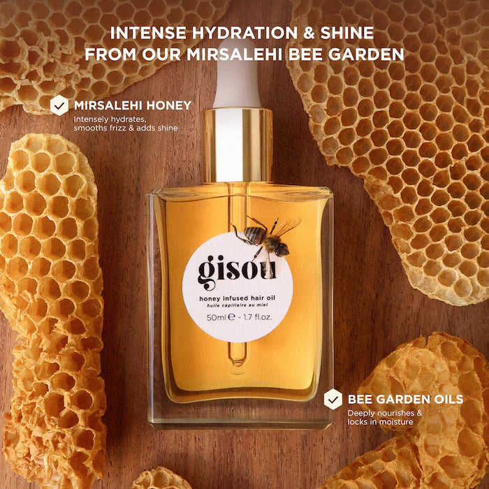 Honey Infused Hair Oil 50ml - Gisou