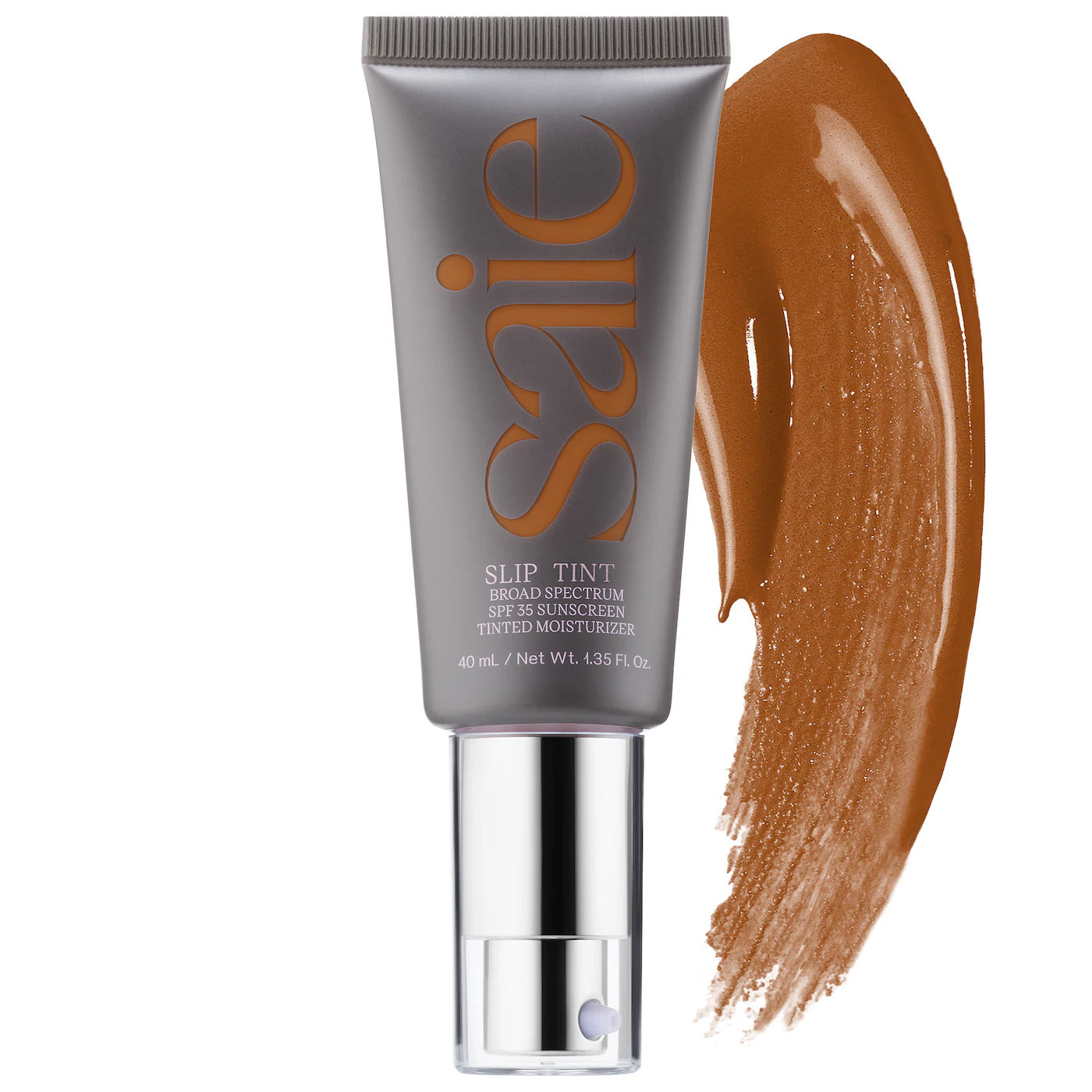 Slip Tint – Lightweight Tinted Moisturizer with Mineral Zinc SPF 35 and Hyaluronic Acid – Saie