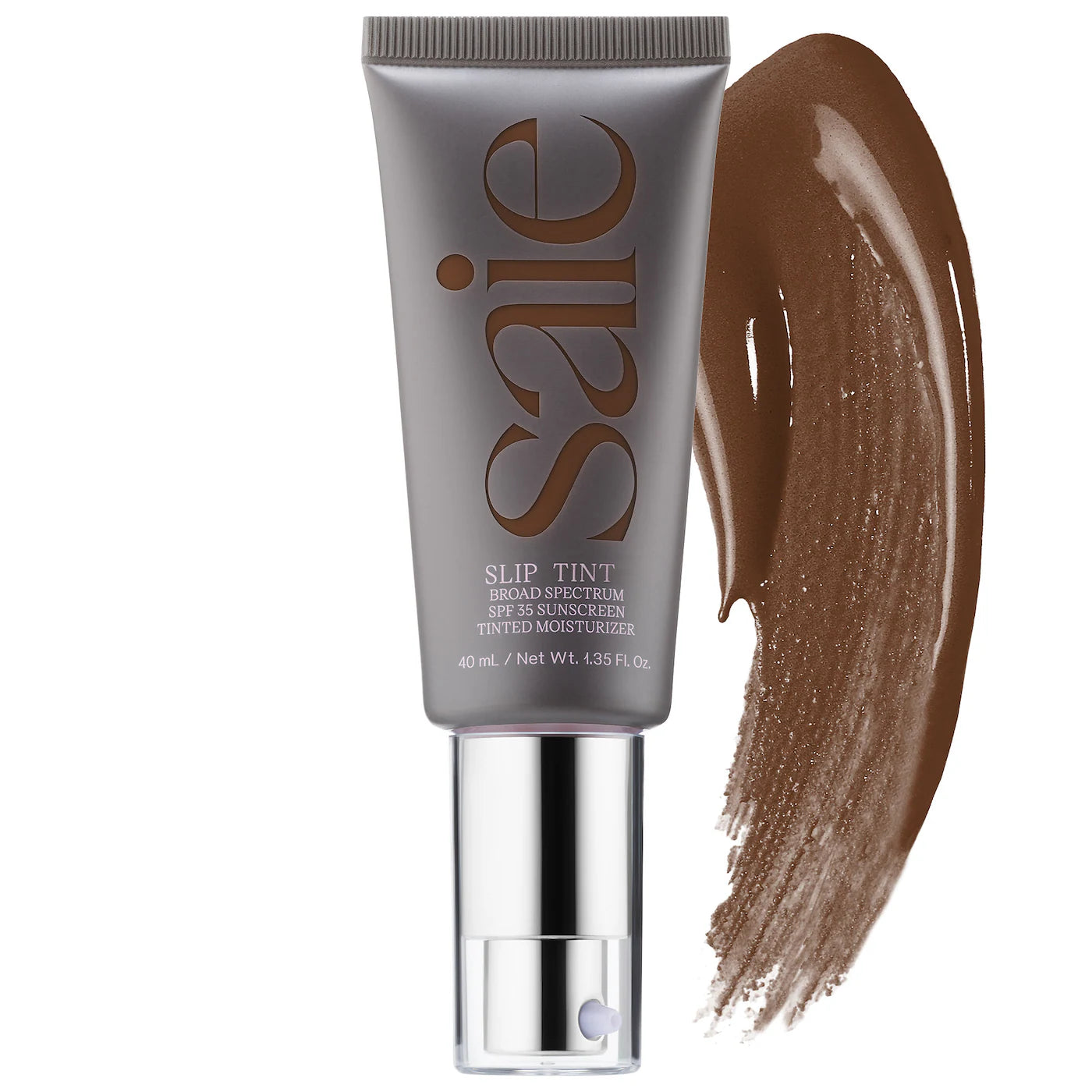 Slip Tint – Lightweight Tinted Moisturizer with Mineral Zinc SPF 35 and Hyaluronic Acid – Saie
