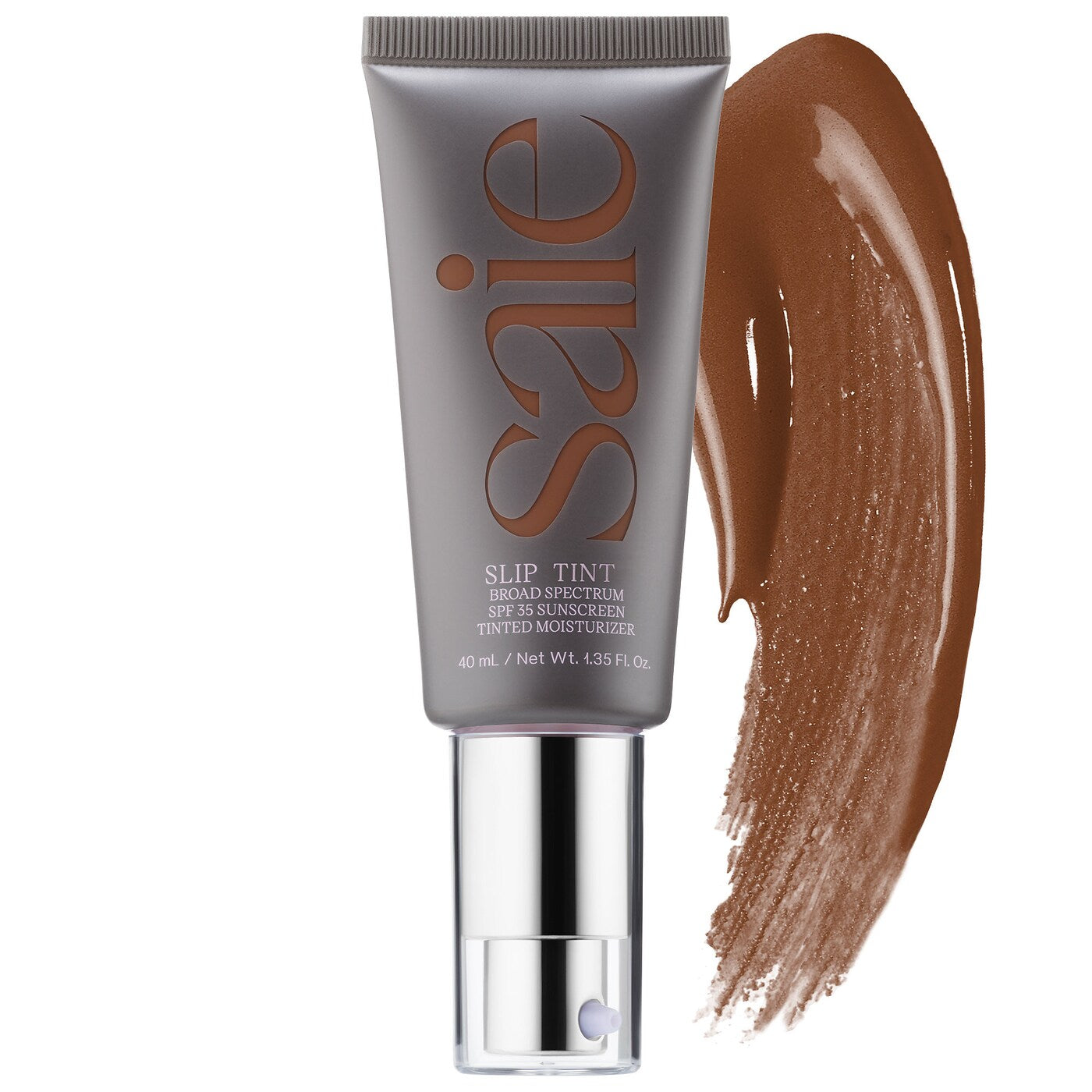 Slip Tint – Lightweight Tinted Moisturizer with Mineral Zinc SPF 35 and Hyaluronic Acid – Saie