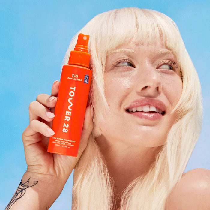 SOS Daily Rescue Facial Spray with Hypochlorous Acid - Tower 28