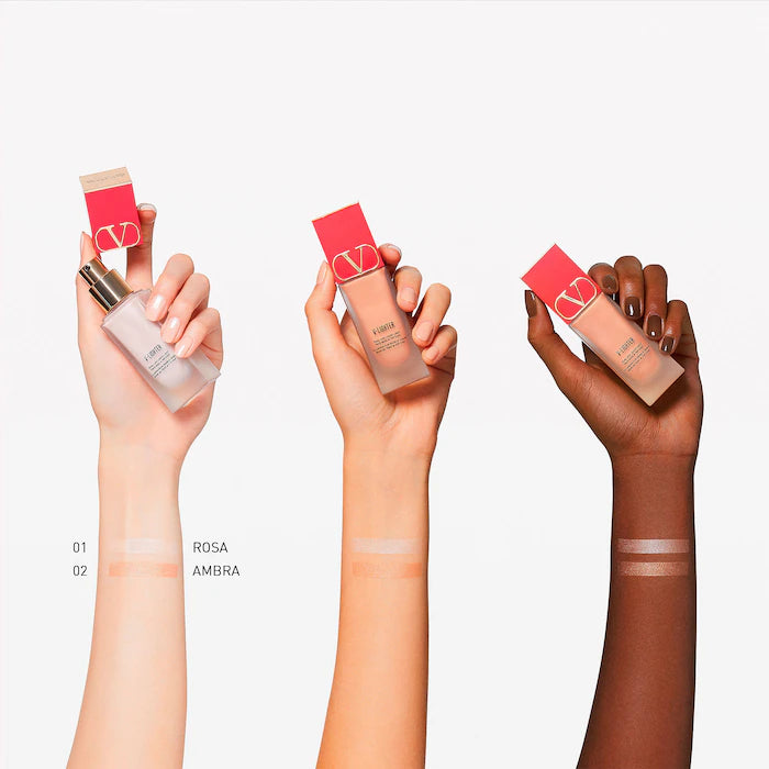 V-Lighter Illuminating Face Primer and Highlighter with Hyaluronic Acid - Valentino