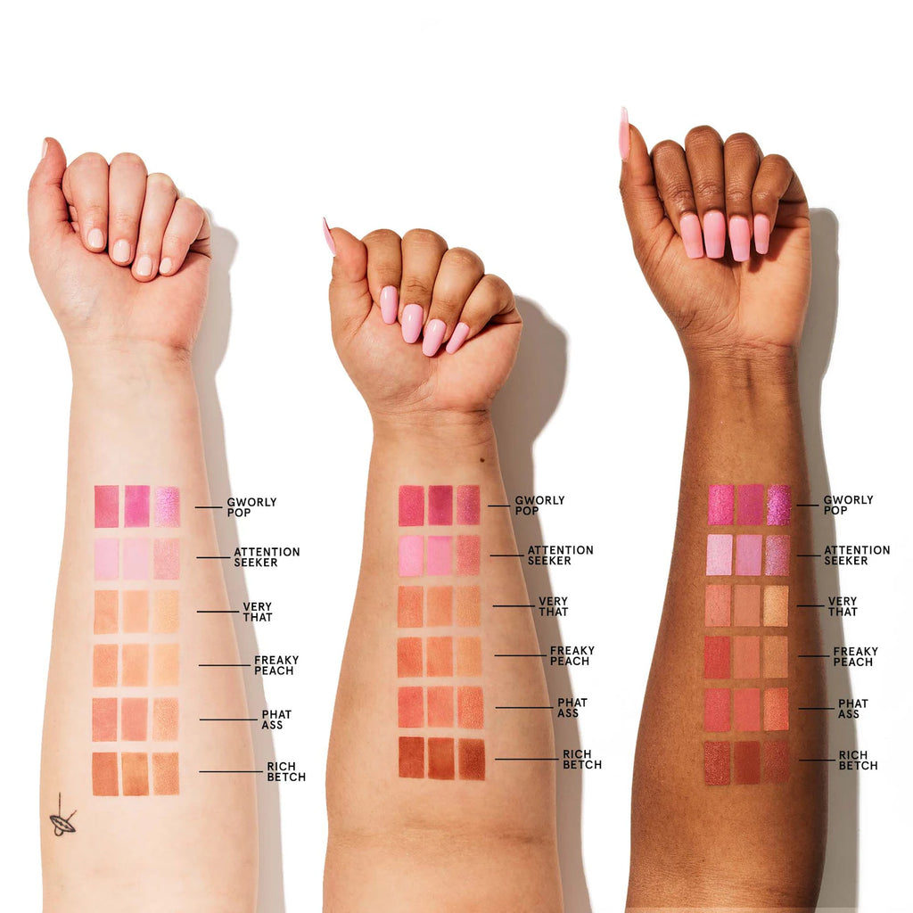 Cheek Clapper 3D Blush Trio Palette - one size