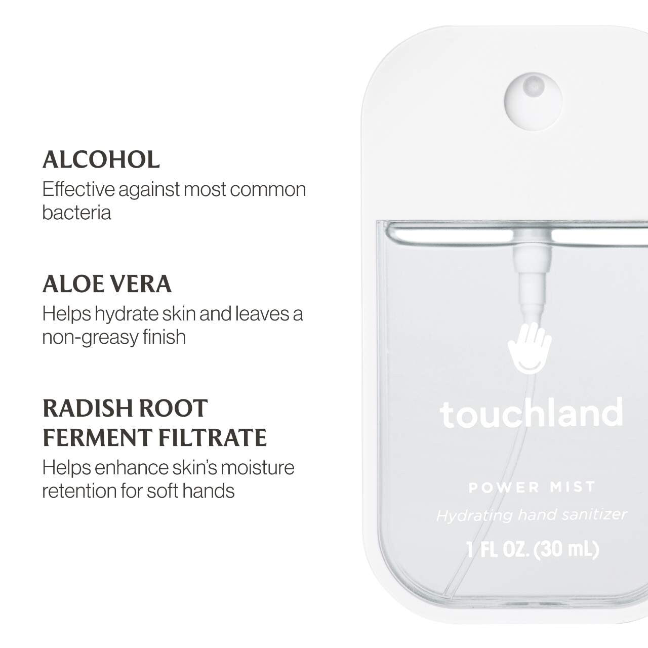 Power Mist Hydrating Hand Sanitizer - Touchland
