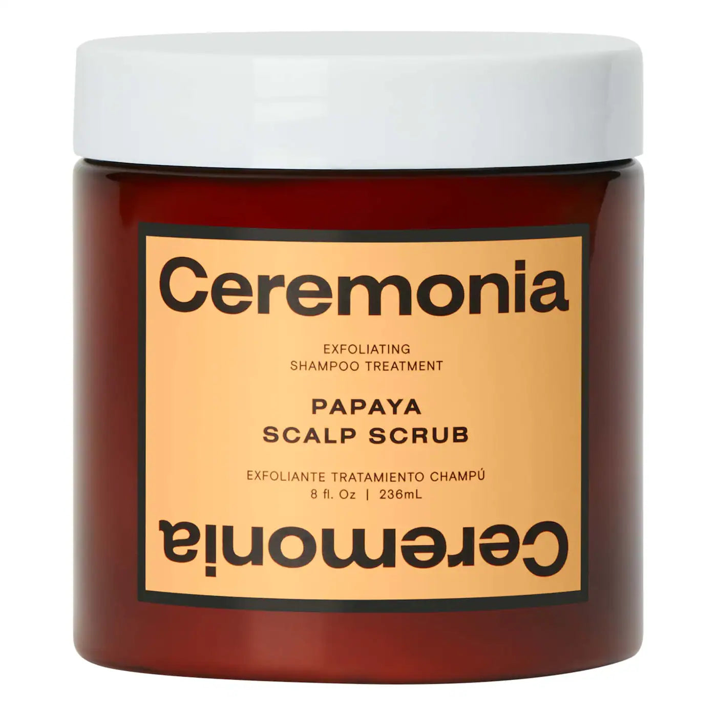 Papaya Scalp Scrub Shampoo - ceremonia