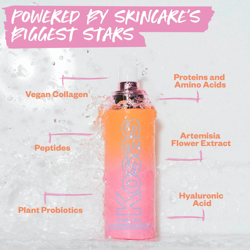 Plump + Juicy Vegan Collagen + Probiotic Spray-On Serum – Kosas