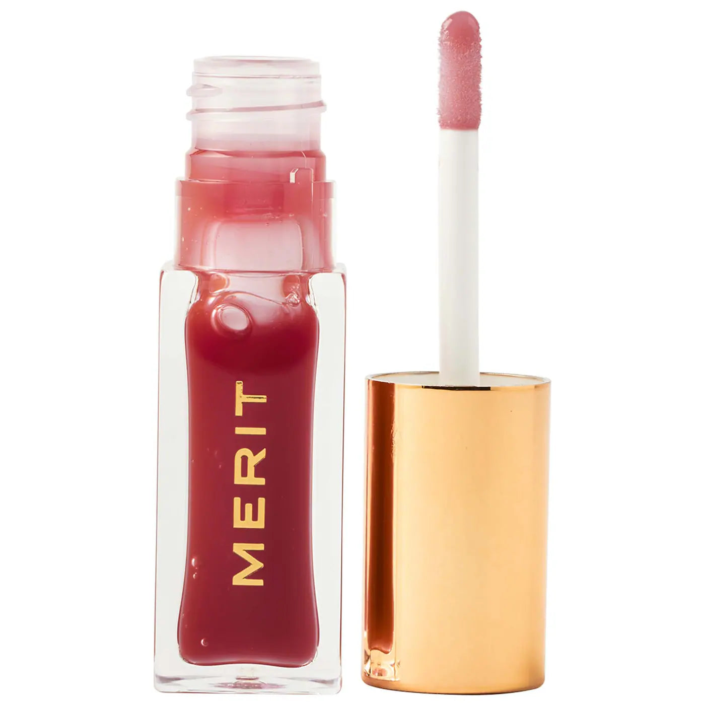 Shade Slick Hydrating Tinted Lip Oil – MERIT