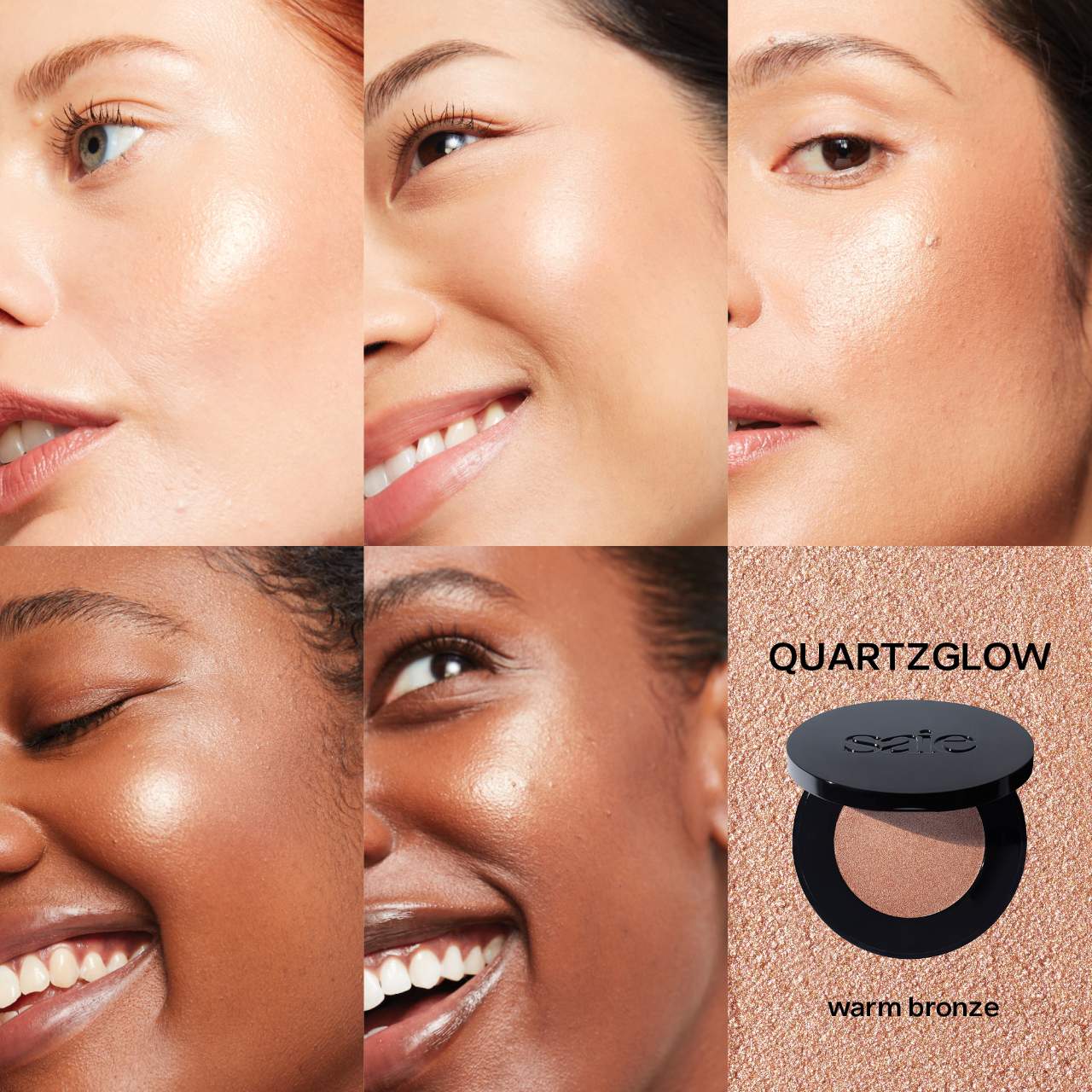 Glow Sculpt Multi‑Use Cream Highlighting Blush – Saie