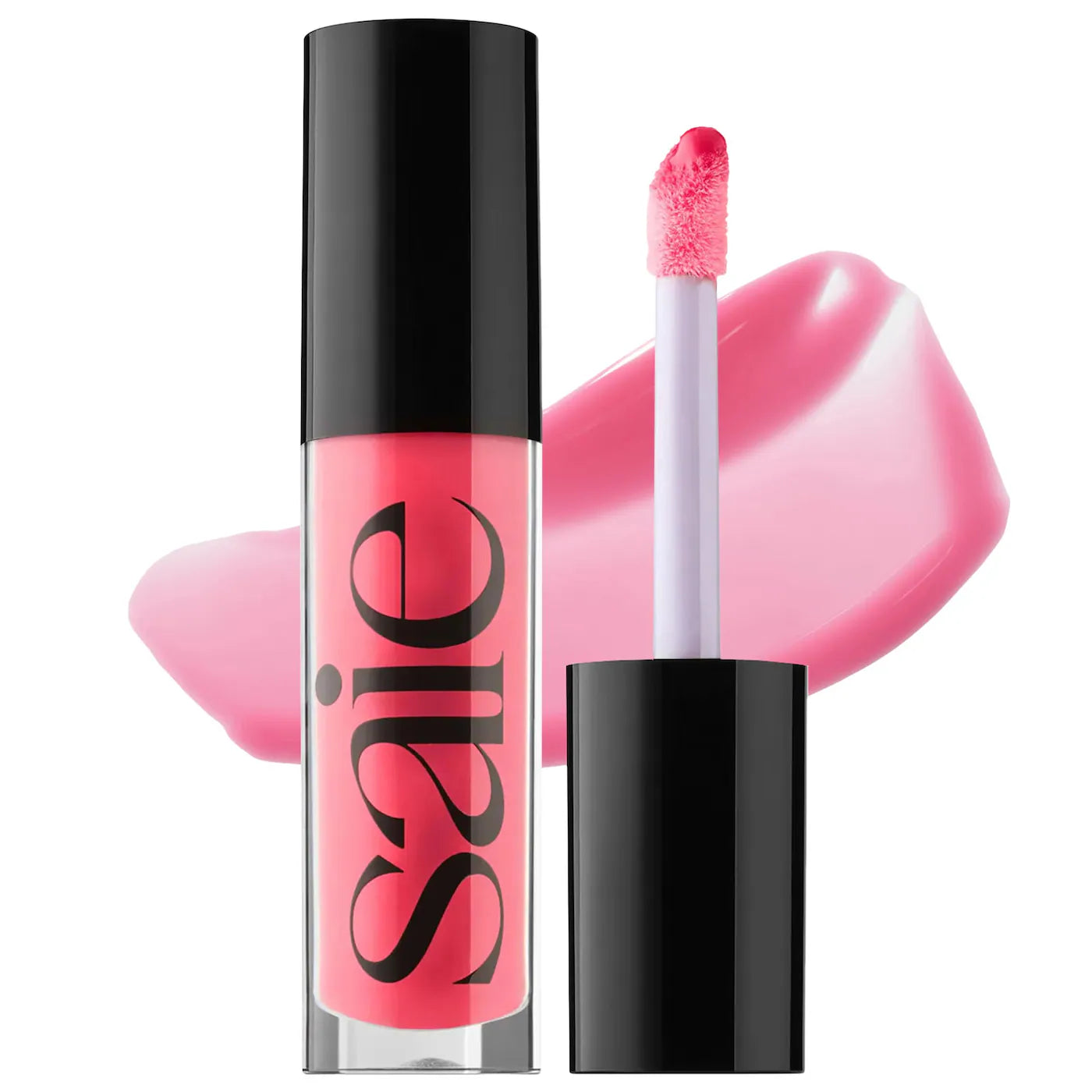 Glossybounce™ High‑Shine Hydrating Lip Gloss Oil – Saie