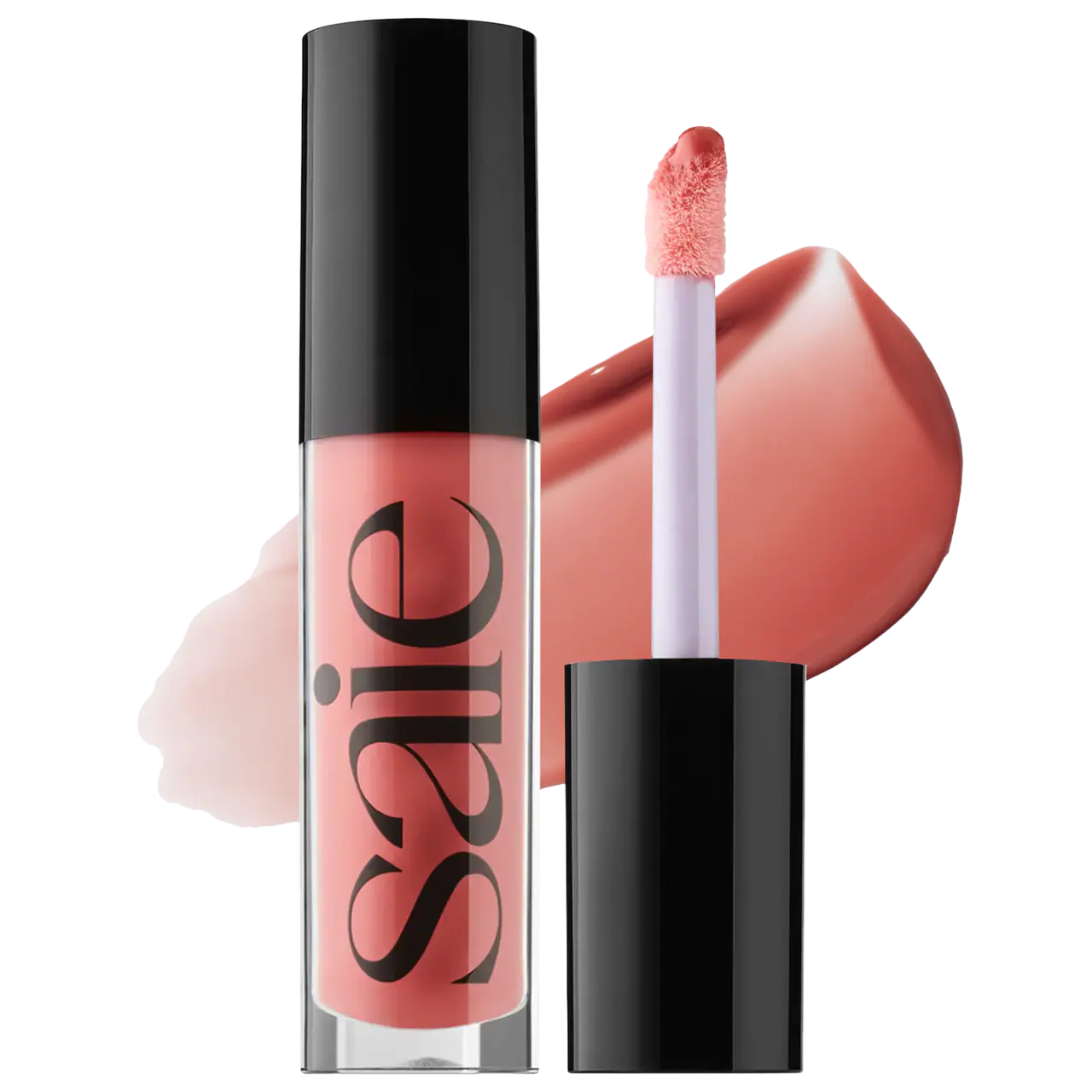 Glossybounce™ High‑Shine Hydrating Lip Gloss Oil – Saie