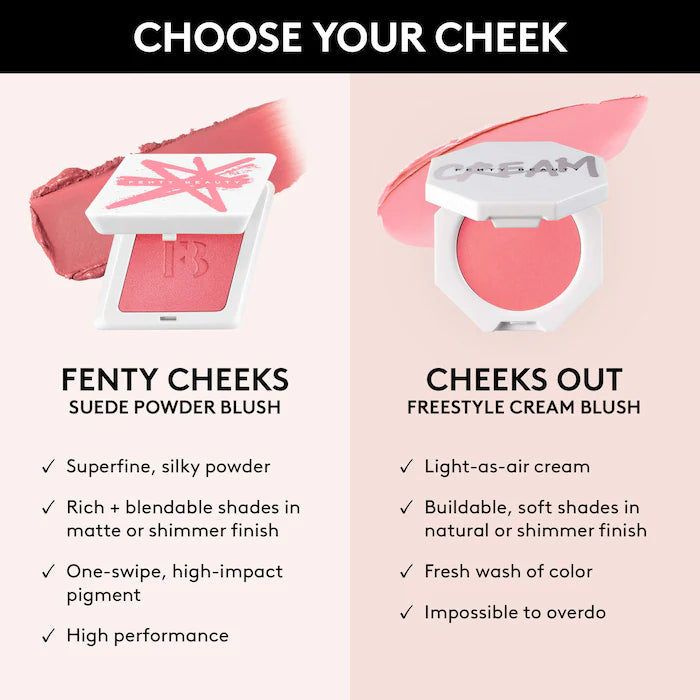 Cheeks Out Freestyle Cream Blush Big Melons - Fenty Beauty by Rihanna