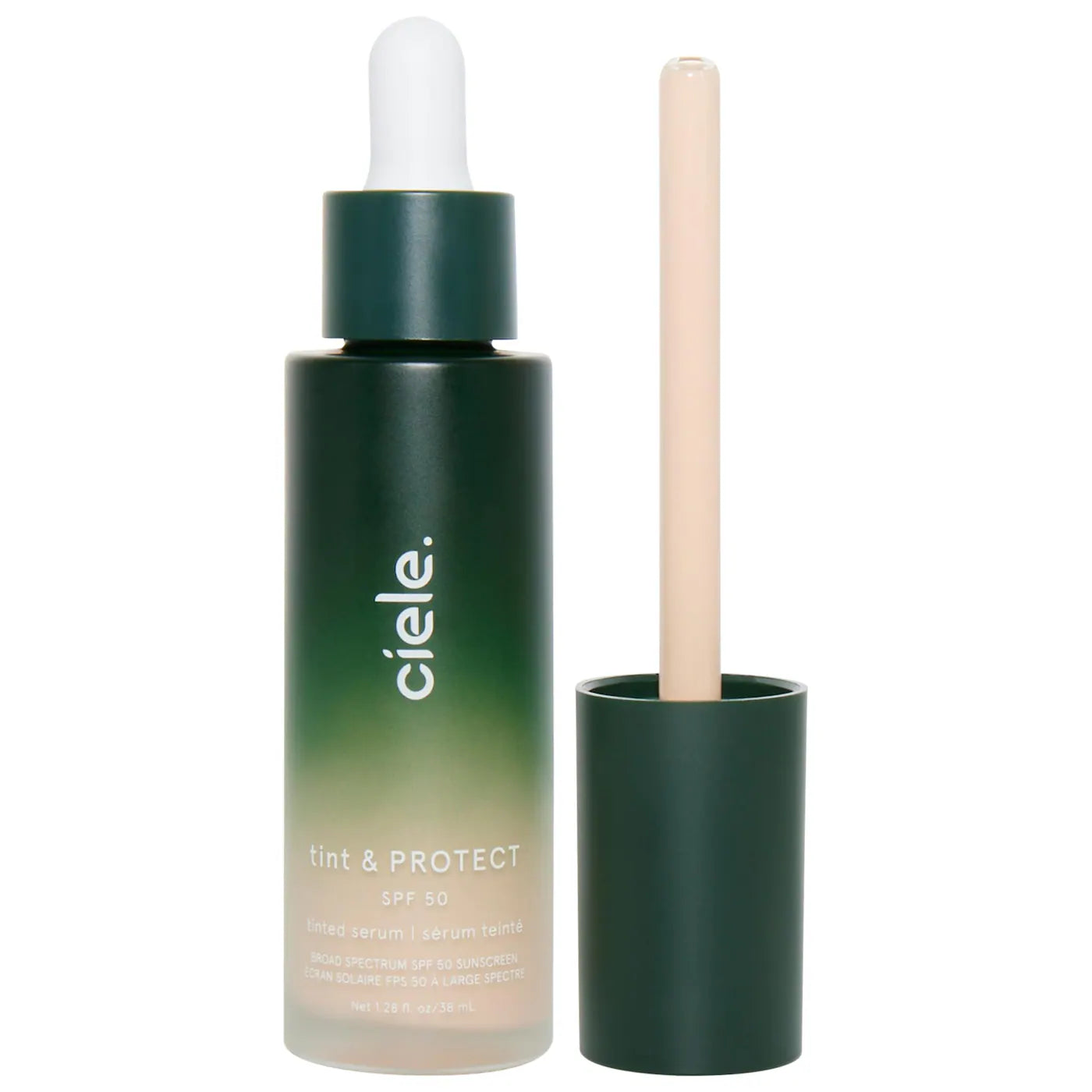 tint & PROTECT medium coverage serum foundation with SPF 50+ - CIELE