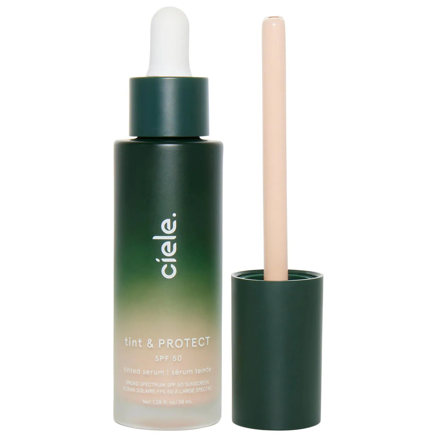 tint & PROTECT medium coverage serum foundation with SPF 50+ - CIELE