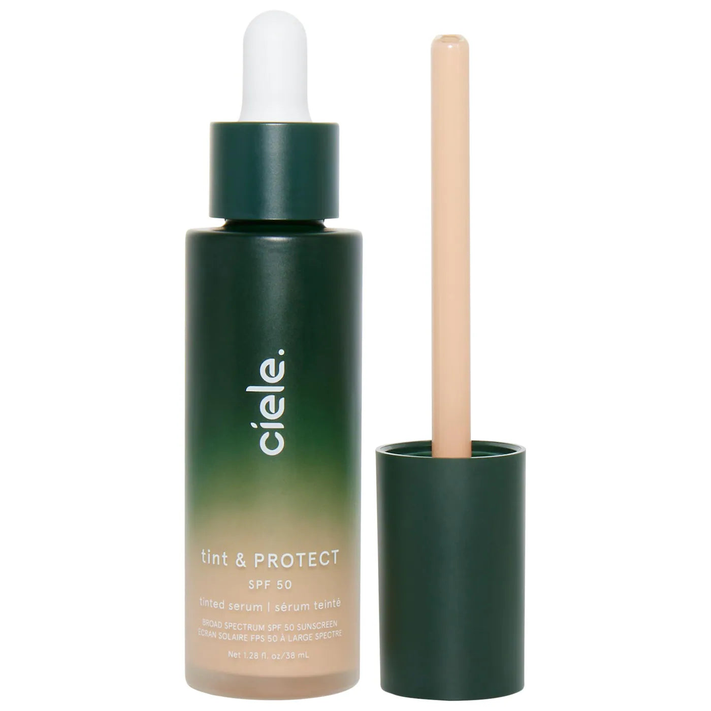 tint & PROTECT medium coverage serum foundation with SPF 50+ - CIELE