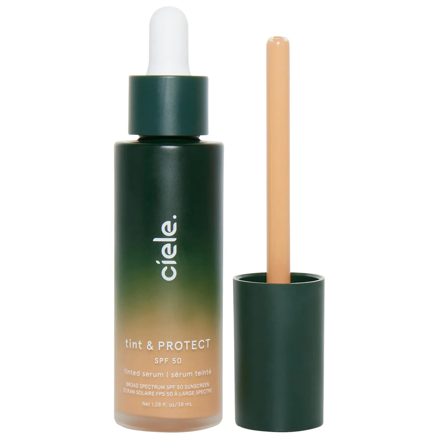 tint & PROTECT medium coverage serum foundation with SPF 50+ - CIELE