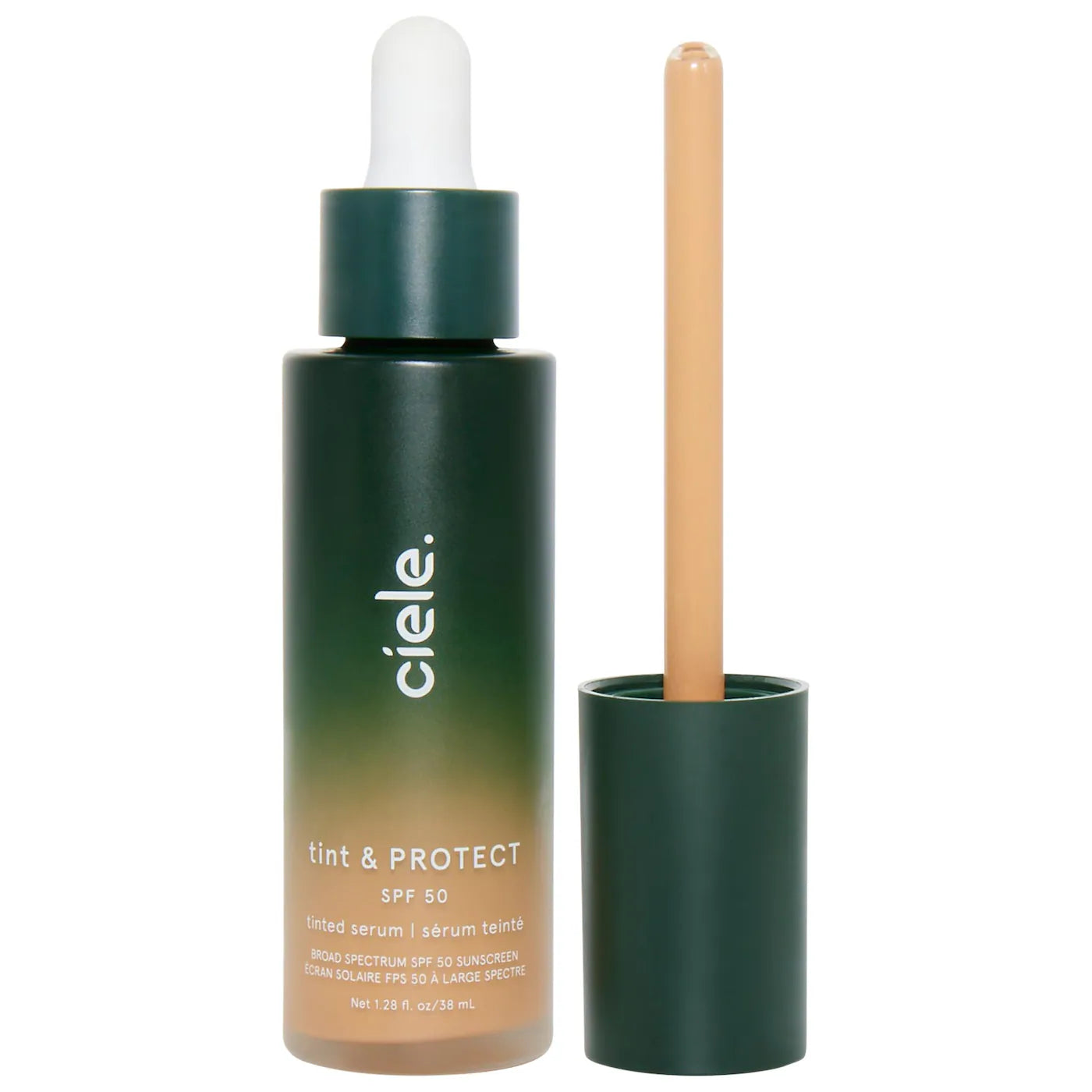 tint & PROTECT medium coverage serum foundation with SPF 50+ - CIELE