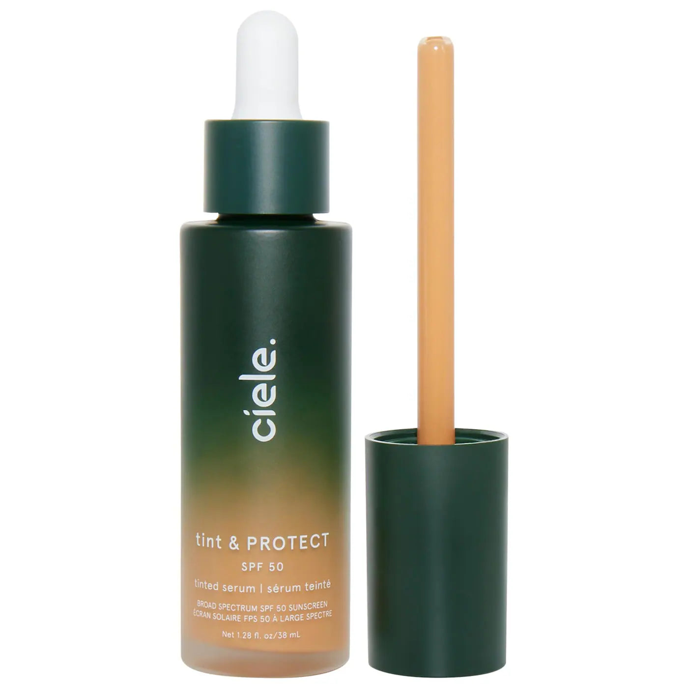 tint & PROTECT medium coverage serum foundation with SPF 50+ - CIELE