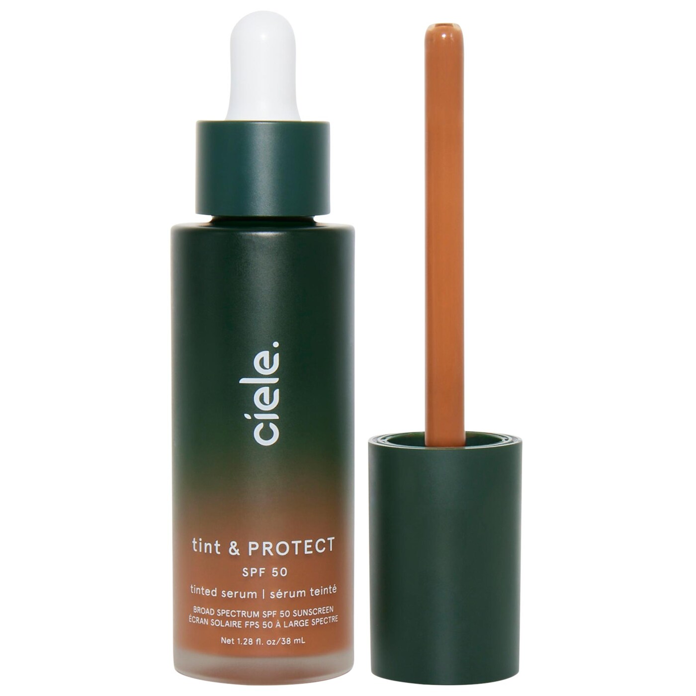 tint & PROTECT medium coverage serum foundation with SPF 50+ - CIELE