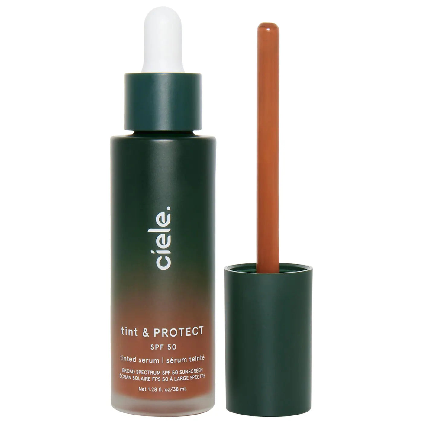 tint & PROTECT medium coverage serum foundation with SPF 50+ - CIELE