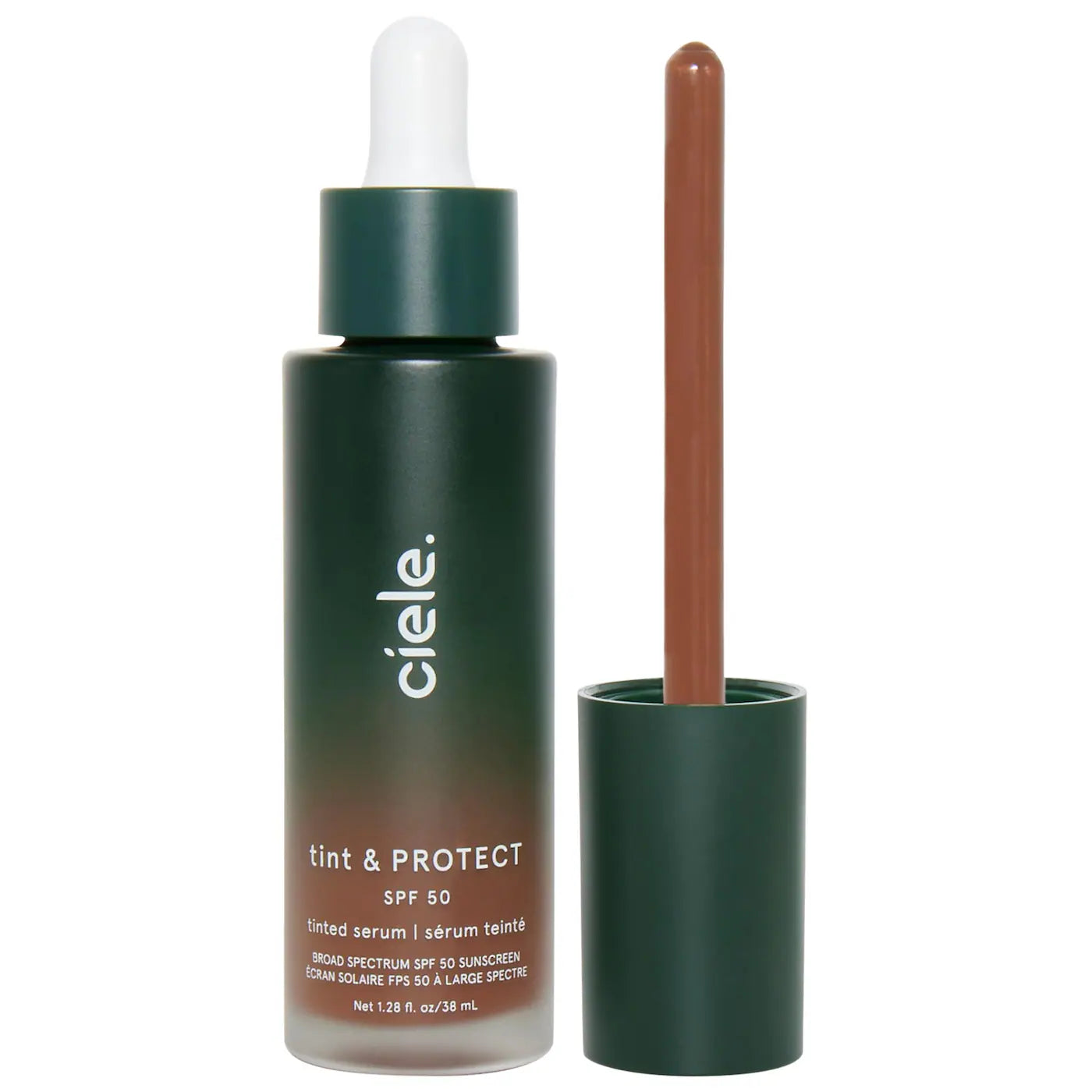 tint & PROTECT medium coverage serum foundation with SPF 50+ - CIELE